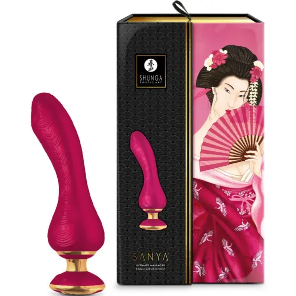 SHUNGA - Sanya Masajeador Íntimo Fucsia: Elegancia y Placer en Cada Vibración - Imagen 4