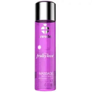 Swede - Aceite de Masaje Fruity Love con Efecto Calor Frambuesa y Ruibarbo 60 ML