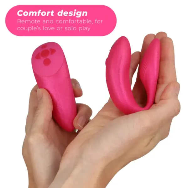 WE-VIBE - CHORUS VIBRADOR PAREJAS CON CONTROL SQUEEZE ROSA - Imagen 3