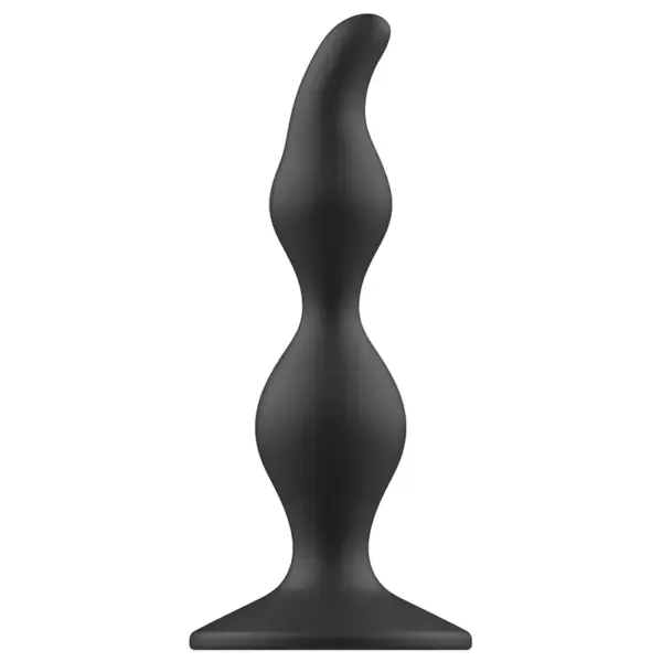 ADDICTED TOYS - Plug Anal Negro de 12 cm para Principiantes - Imagen 2