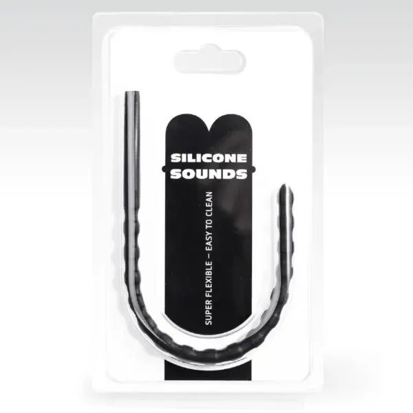 ALL BLACK - Sonda Uretral de Silicona Hipoalergénica 6/8 MM - Imagen 2