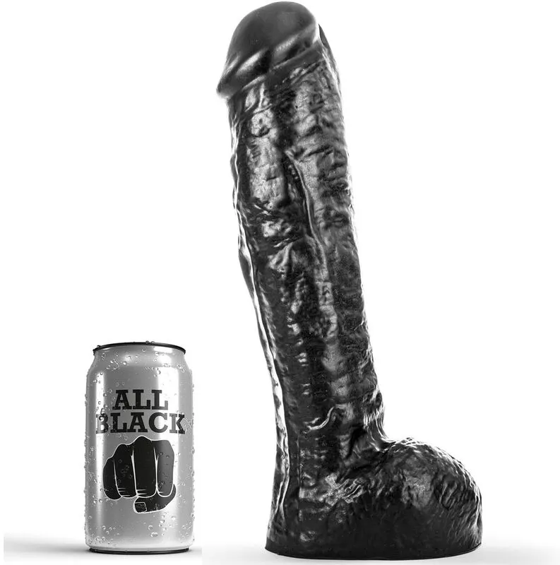 ALL BLACK - Dong 29 cm para Placer Infinito
