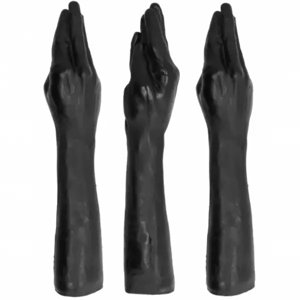 All Black - Consolador Fisting 40 cm con diseño realista - Imagen 2