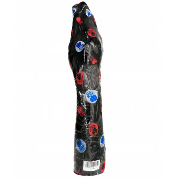 All Black - Consolador Fisting 40 cm con diseño realista - Imagen 3