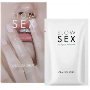 Bijoux - Slow Sex Oral Sex Strips con sabor mentolado