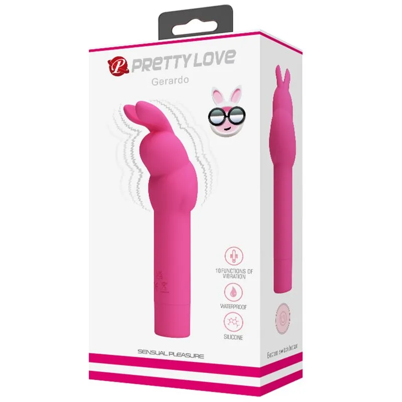 Bonito Amor - Vibrador de Silicona Resistente al Agua con 10 Modos de Vibración - Imagen 5