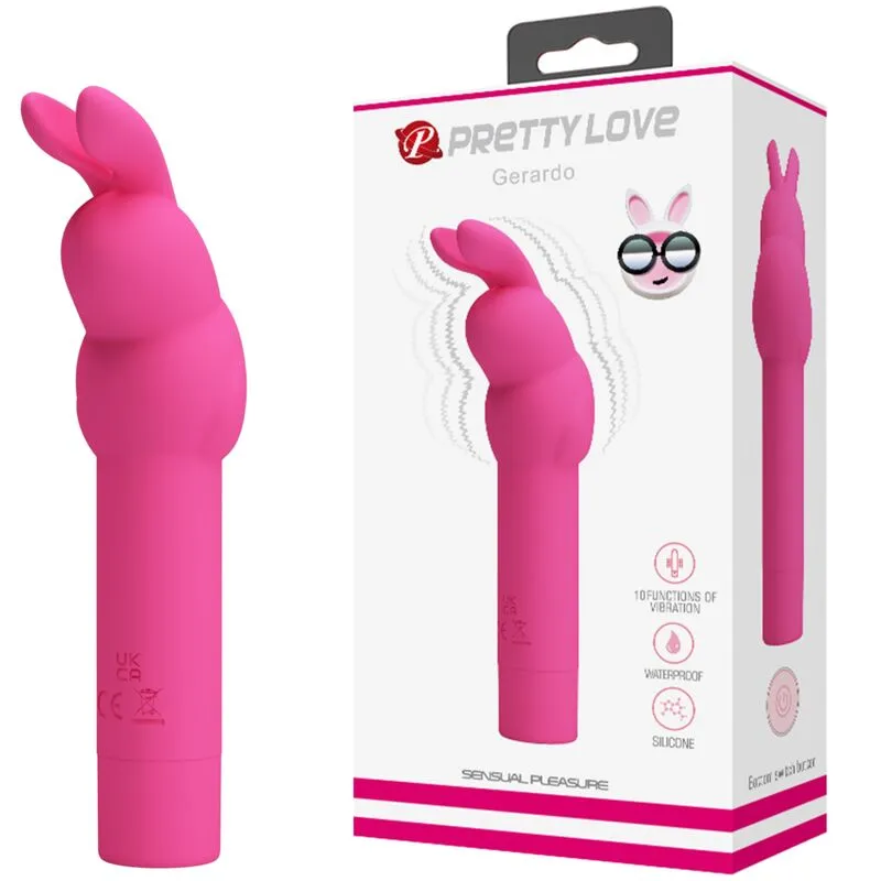 Bonito Amor - Vibrador de Silicona Resistente al Agua con 10 Modos de Vibración - Imagen 6