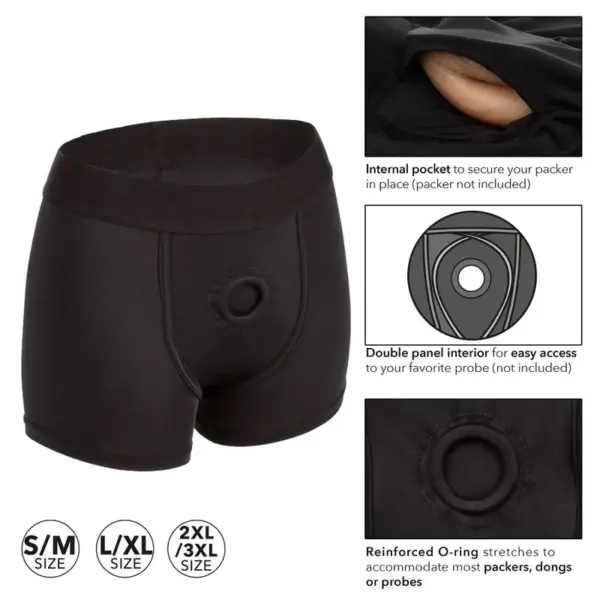 CALEXOTICS - Arnés Estilo Boxer L/XL para Placer Sin Fronteras - Imagen 4