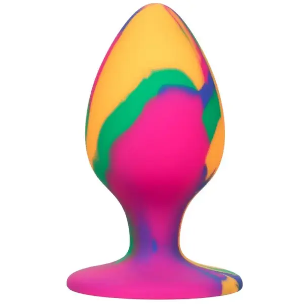 CALEXOTICS - Cheeky Large Tie-Dye Plug Anal para Placer Sin Límites