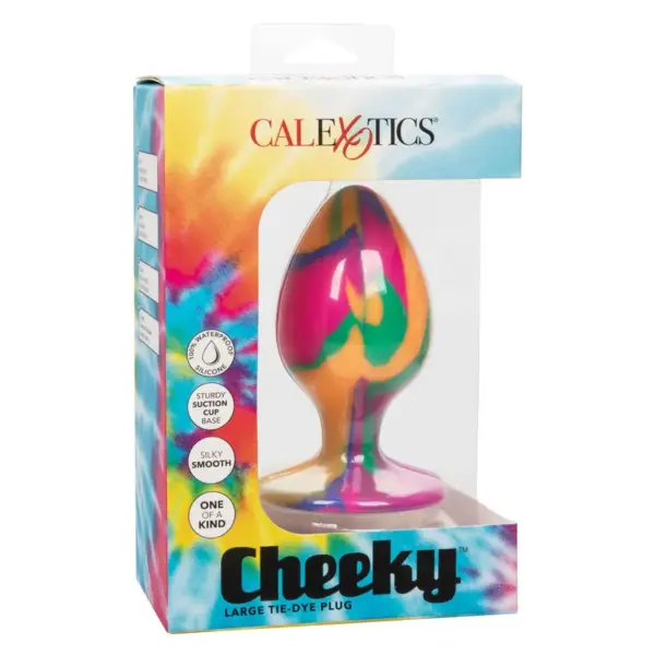 CALEXOTICS - Cheeky Large Tie-Dye Plug Anal para Placer Sin Límites - Imagen 2