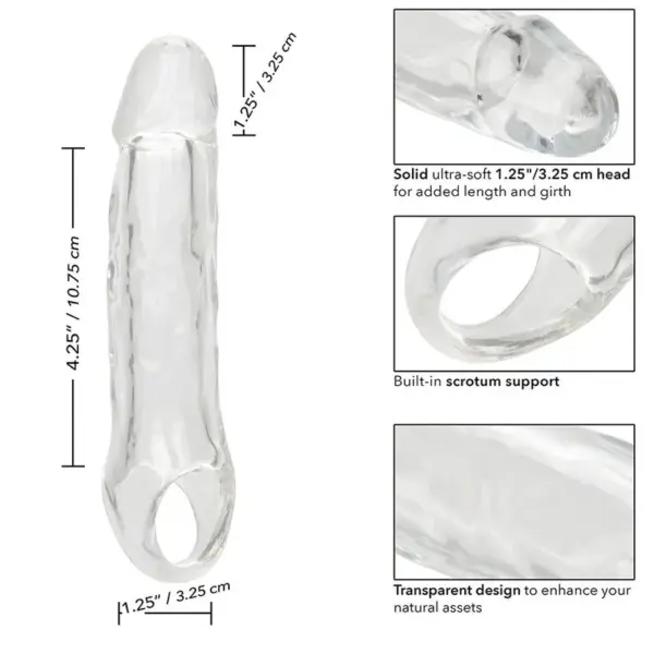 CalExotics - Performance Maxx Extensión Clara 5.5 Transparente - Imagen 8