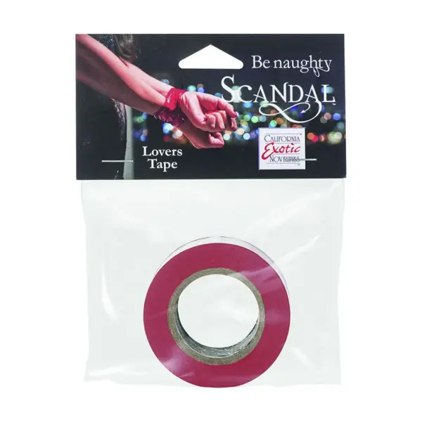 CALEXOTICS - Cinta de Bondage Roja Scandal para Juegos de Poder - Imagen 2