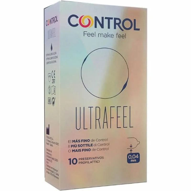Control - Adapta Finissimo UltraFeel 10 Uds - Sensibilidad y Placer