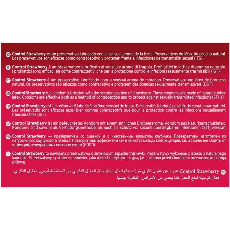 CONTROL - Preservativos Adapta Fresa 144 Unidades - Imagen 2