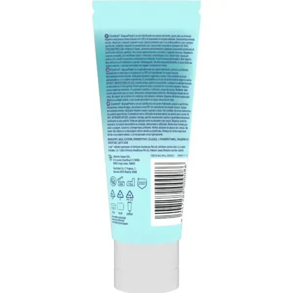 AquaFeel - Lubricante íntimo con ácido hialurónico 80 ml - Imagen 2