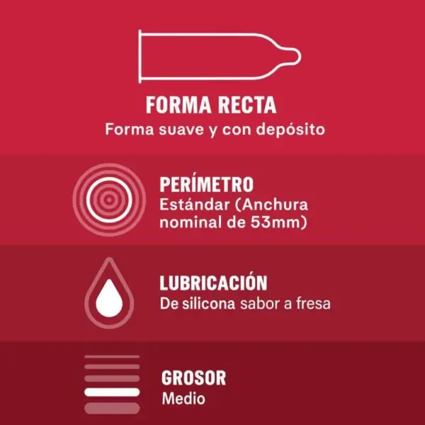 Durex Saboréame - Preservativos afrutados para momentos divertidos - Imagen 3
