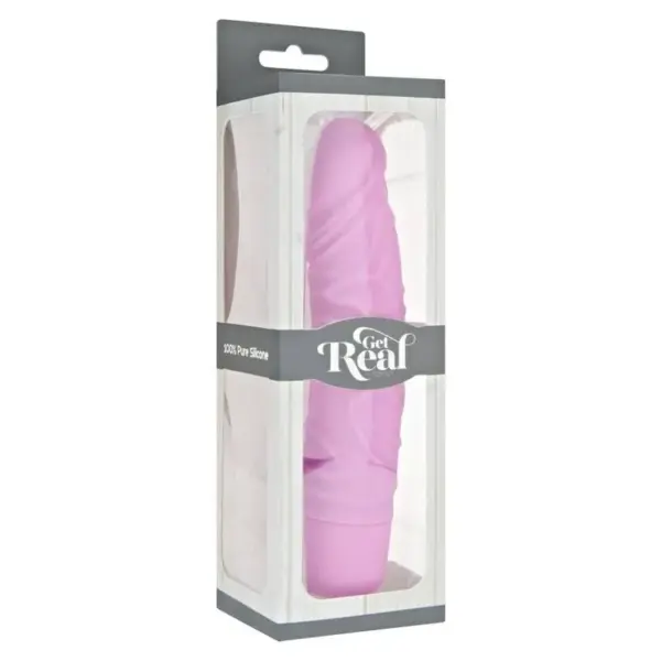 GET REAL - Vibrador Clásico Original Rosa para Placer Infinito - Imagen 3