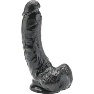 Get Real - Dildo 20,5 cm con testículos negro