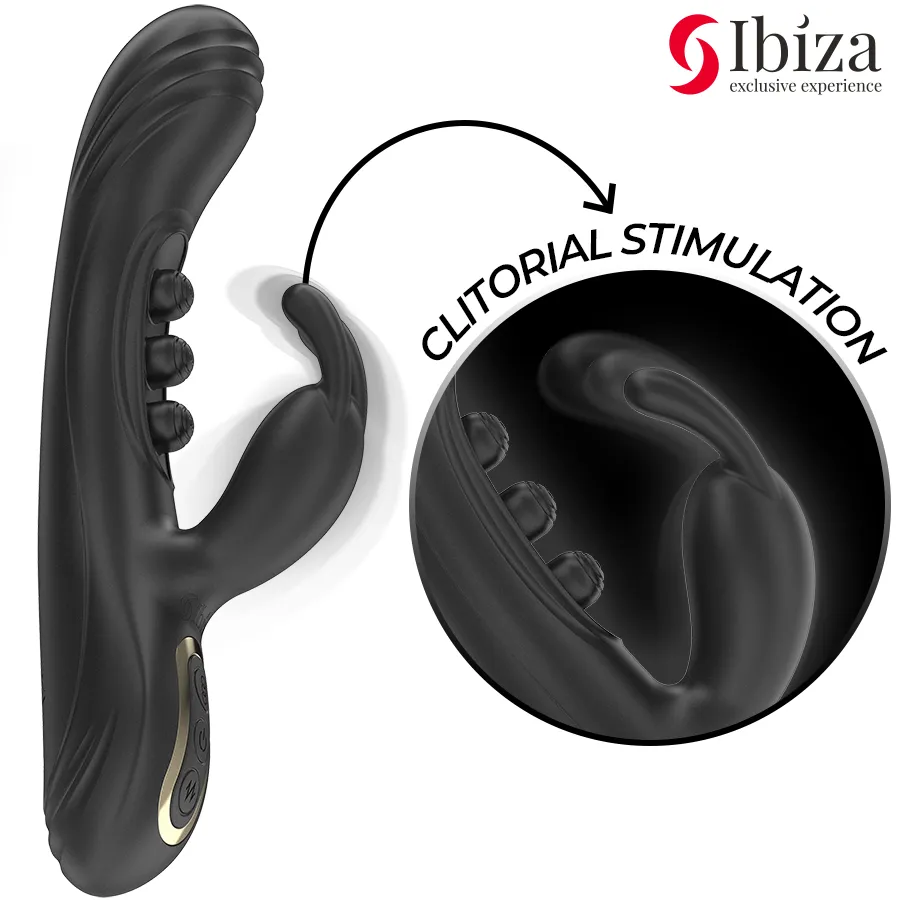 IBIZA - Vibrador Rabbit Perlas con Pulsación - Imagen 6