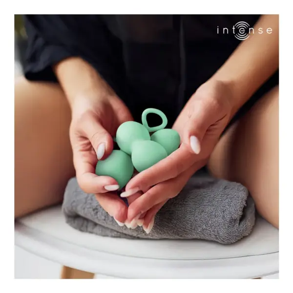 INTENSE - Kit de Bolas Kegel Jade para el Suelo Pélvico - Imagen 2
