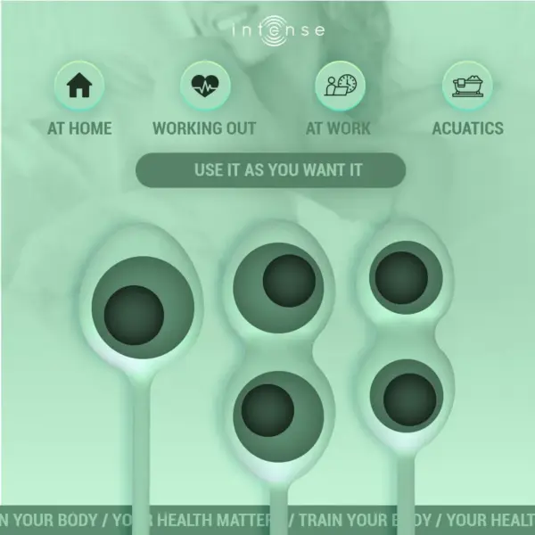 INTENSE - Kit de Bolas Kegel Jade para el Suelo Pélvico - Imagen 3