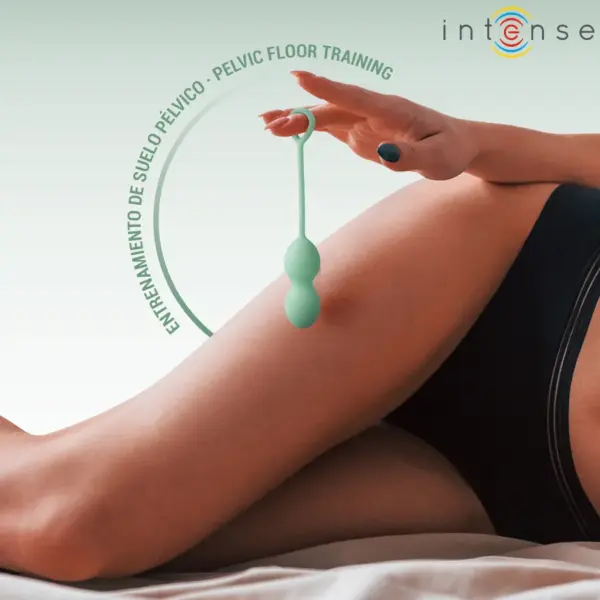 INTENSE - Kit de Bolas Kegel Jade para el Suelo Pélvico - Imagen 4