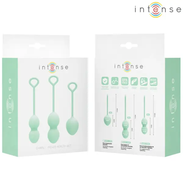 INTENSE - Kit de Bolas Kegel Jade para el Suelo Pélvico - Imagen 7