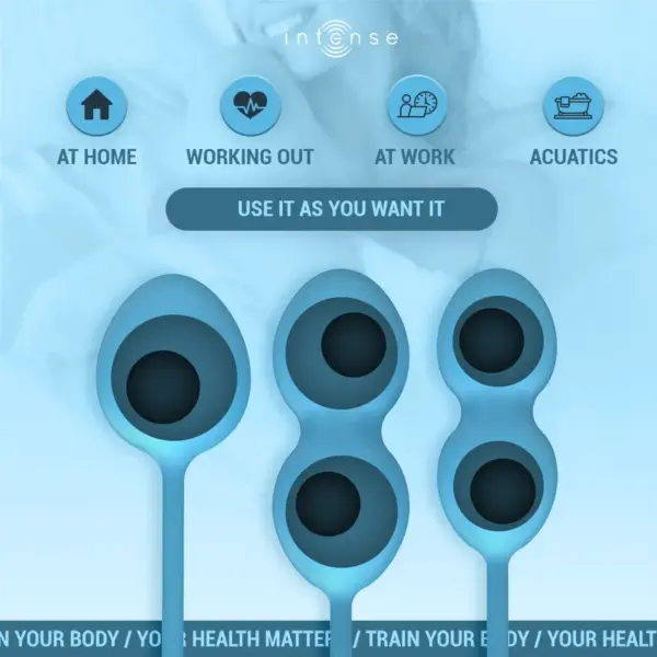 INTENSE - Kit de Bolas Kegel Charli Ocean para Fortalecer tu Suelo Pélvico - Imagen 3