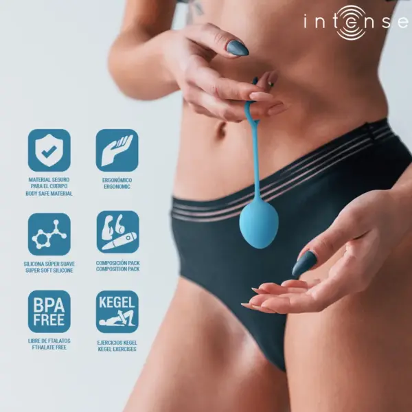 INTENSE - Kit de Bolas Kegel Charli Ocean para Fortalecer tu Suelo Pélvico - Imagen 6