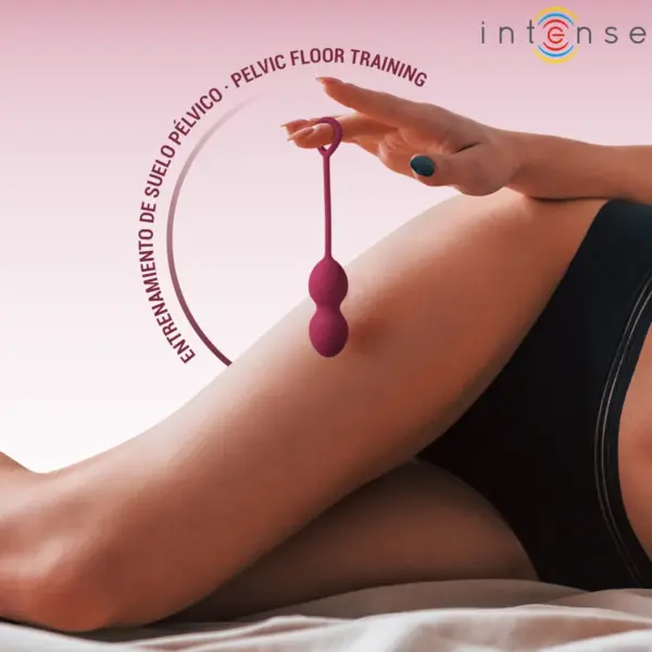 INTENSE - Kit de Bolas Kegel Charli en Violeta para el Bienestar Íntimo - Imagen 4