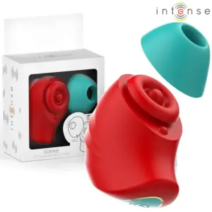 INTENSE - Donnie Estimulador Clítoris Rojo/Verde para Placer Intenso
