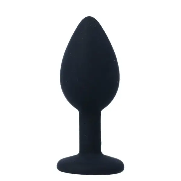 INTENSE - Plug Anal Negro de Silicona de Alta Calidad - Imagen 3