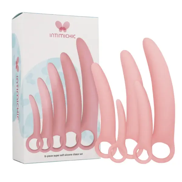 INTIMICHIC - Set 5 Piezas Dilatador Silicona para el Bienestar Íntimo - Imagen 2