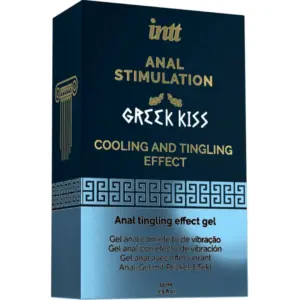 INTT - Greek Kiss Estimulación Anal 15 ML: Gel Excitante con Sabor a Menta