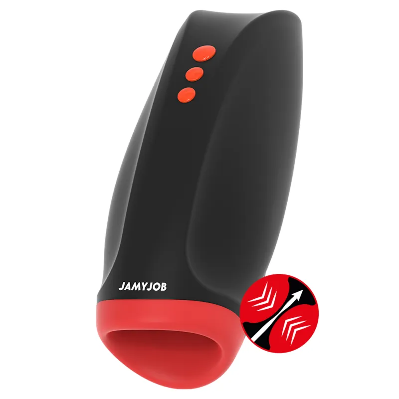 JAMYJOB - Novax Masturbador con Vibración y Compresión para el Hombre Moderno - Imagen 4