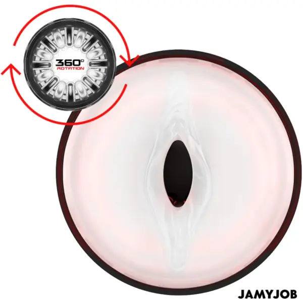 JAMYJOB - Storm Masturbador Vagina Automático 10 Modos Rotación y Empuje - Imagen 4