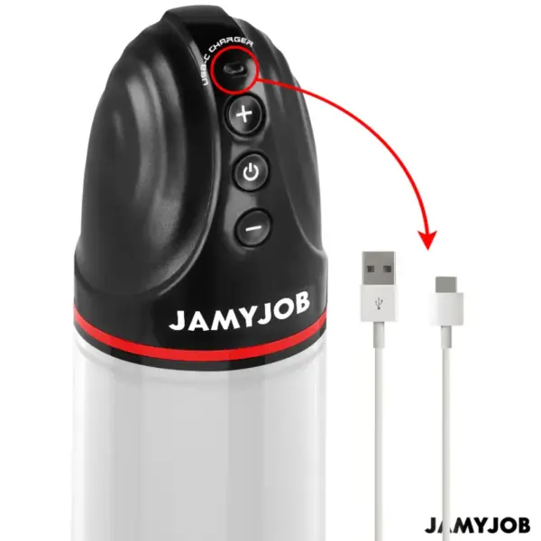 JAMYJOB - Bomba Automática XPAND con 3 Niveles de Succión Gris - Imagen 4