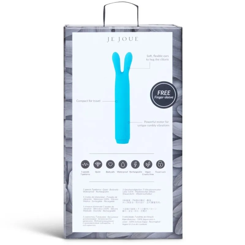 JE JOUE - Teal Bala Vibradora Rabbit para Placer Intenso - Imagen 4