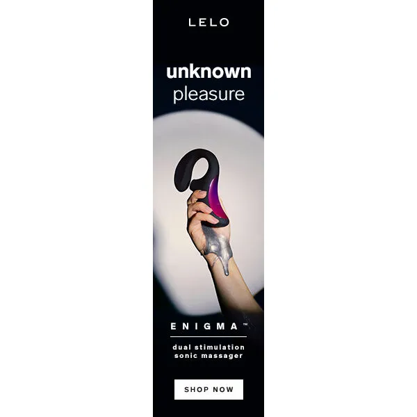 LELO - ENIGMA Doble Estimulación Succión Masajeador Morado - Imagen 10