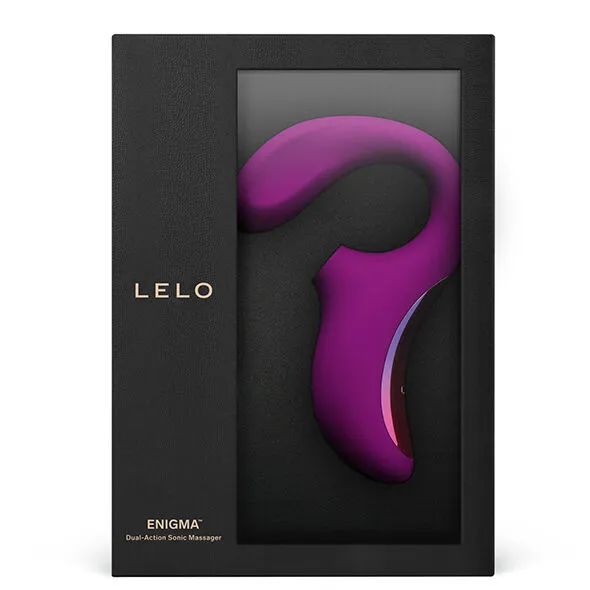 LELO - ENIGMA Doble Estimulación Succión Masajeador Morado - Imagen 2