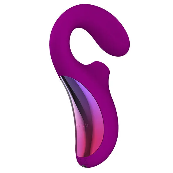 LELO - ENIGMA Doble Estimulación Succión Masajeador Morado - Imagen 7