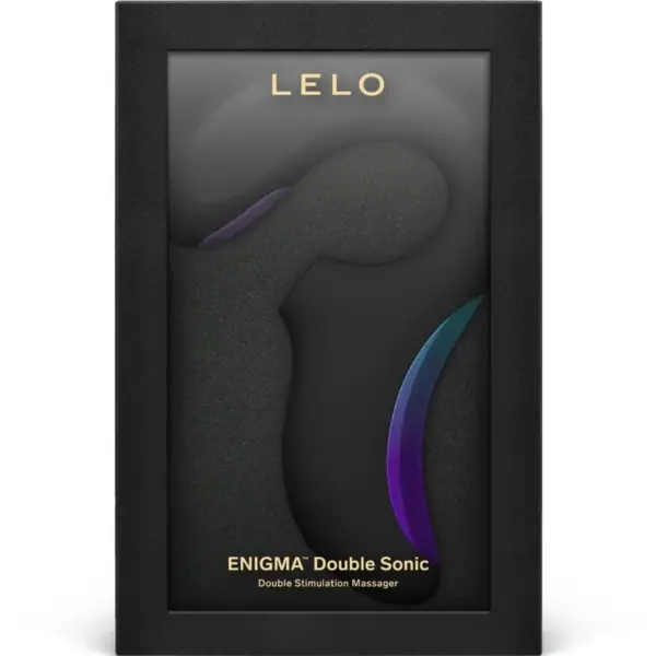LELO - ENIGMA Double Sonic Vibrador Punto G Negro - Imagen 4