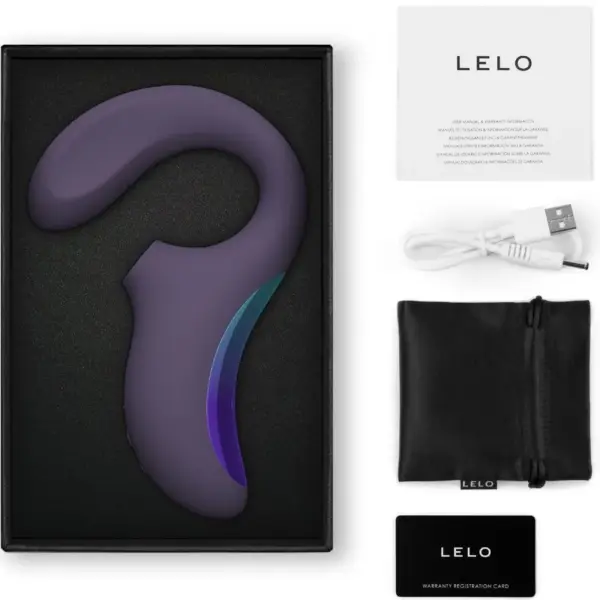 LELO - ENIGMA WAVE Masajeador Triple Vibración Morado - Imagen 3
