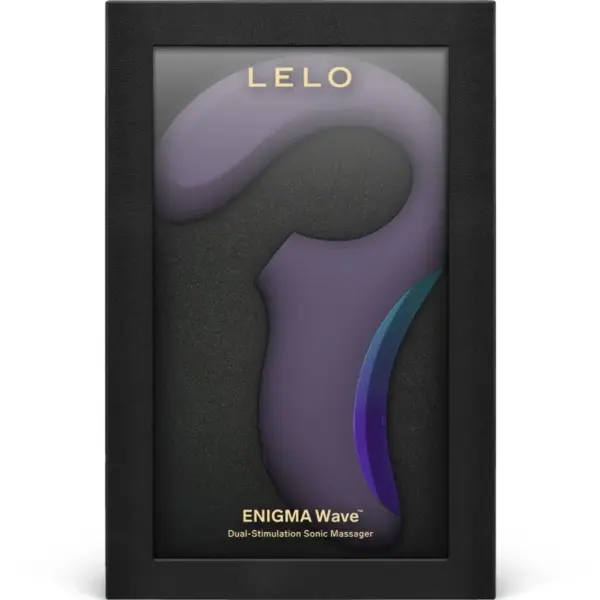 LELO - ENIGMA WAVE Masajeador Triple Vibración Morado - Imagen 4
