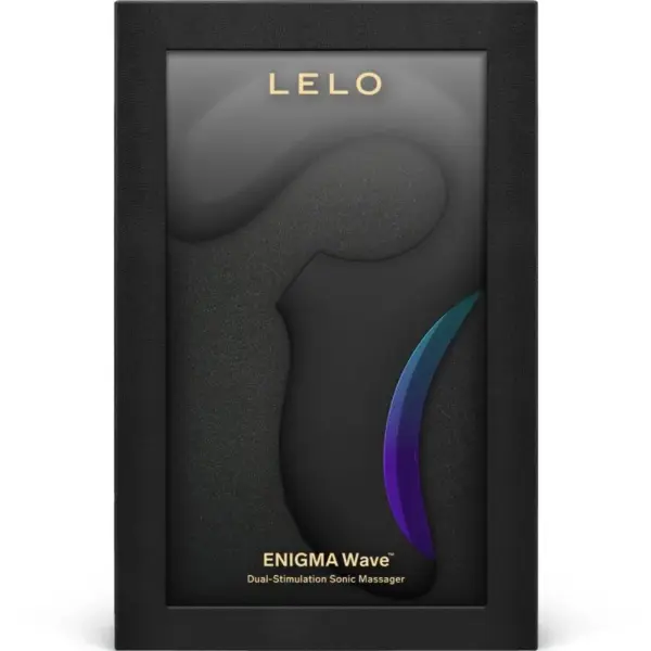 LELO - ENIGMA WAVE Masajeador Triple Vibración Negro - Imagen 4