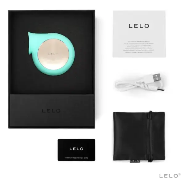 LELO - SILA Estimulador por Ondas de Clítoris Verde Agua - Imagen 3