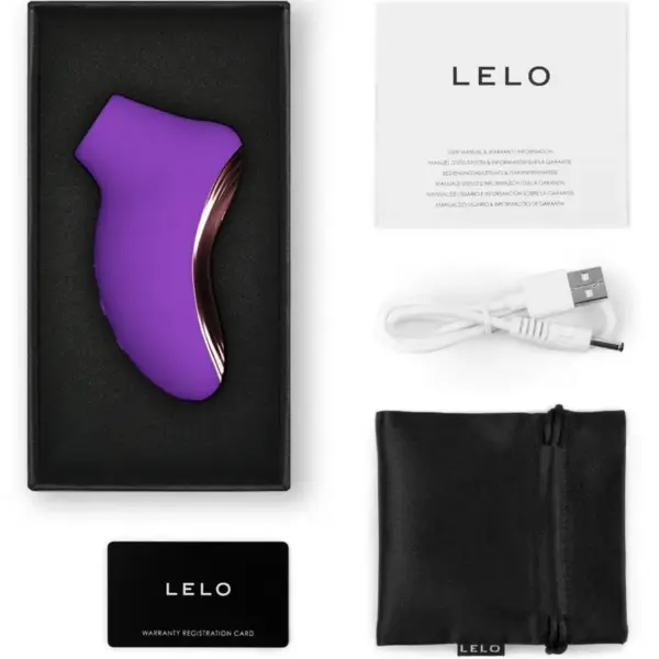 LELO - SONA 2 Travel Masajeador Sónico de Clítoris Morado - Imagen 4
