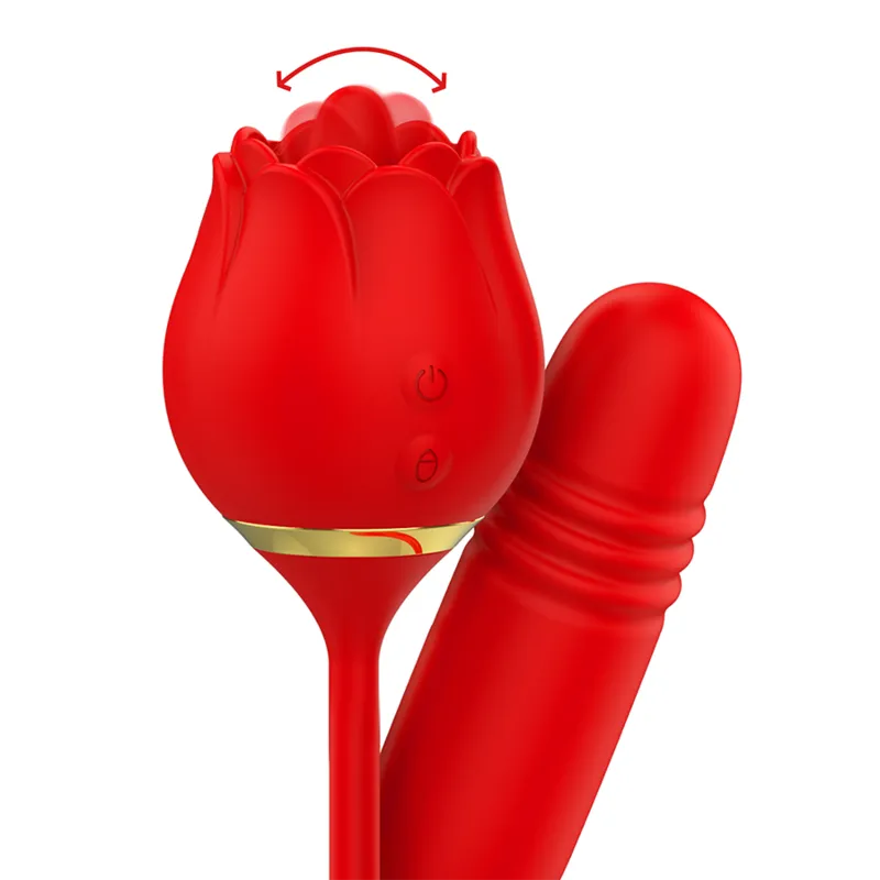 MIA - Vibrador Doble Placer con Licking y Movimiento Vertical - Imagen 2