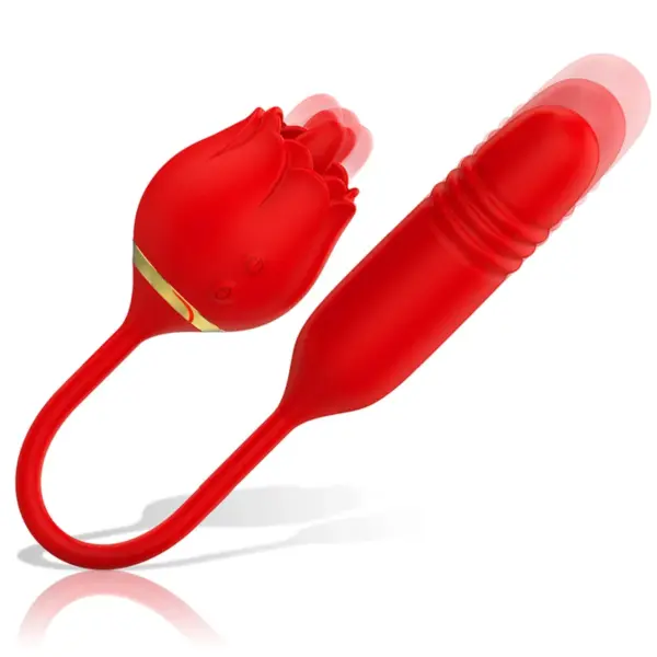 MIA - Vibrador Doble Placer con Licking y Movimiento Vertical - Imagen 3