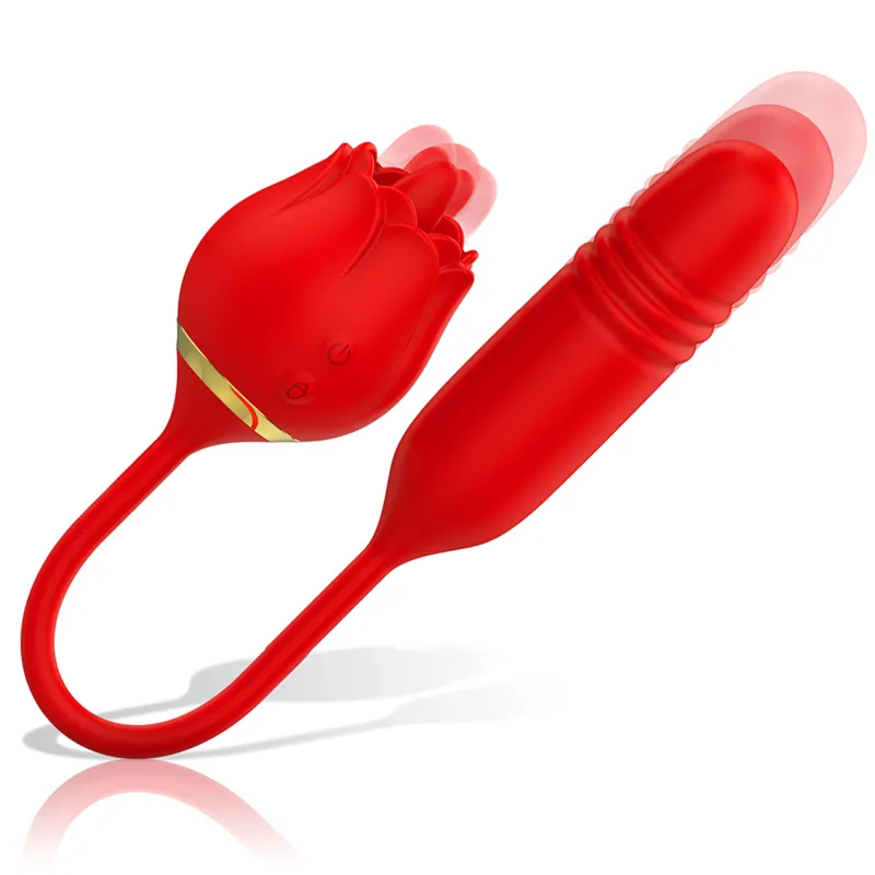 MIA - Vibrador Doble Placer con Licking y Movimiento Vertical - Imagen 3
